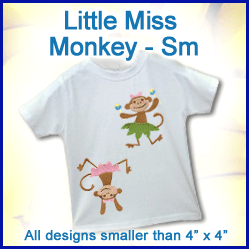 A Little Miss Monkey Design Pack