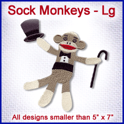 A Sock Monkeys Design Pack