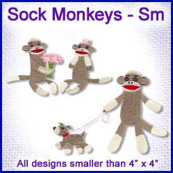 A Sock Monkeys Design Pack