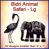 A Bidri Animal Safari Design Pack