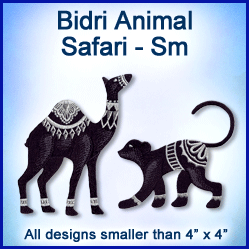 A Bidri Animal Safari Design Pack