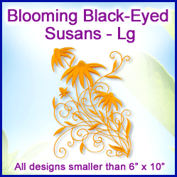 A Blooming Black-Eyed Susans Design Pack