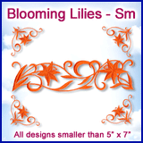 A Blooming Lilies Design Pack