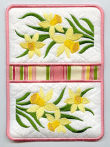 Narcissus Pot Holder (In-the-Hoop)