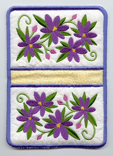 Crocus Pot Holder (In-the-Hoop)