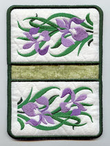 Iris Pot Holder (In-the-Hoop)