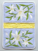 Madonna Lily Pot Holder (In-the-Hoop)