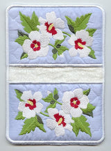 Rose of Sharon Pot Holder (In-the-Hoop)