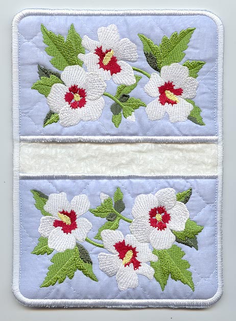 Rose of Sharon Pot Holder (In-the-Hoop)