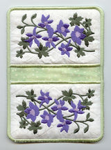 Larkspur Pot Holder (In-the-Hoop)