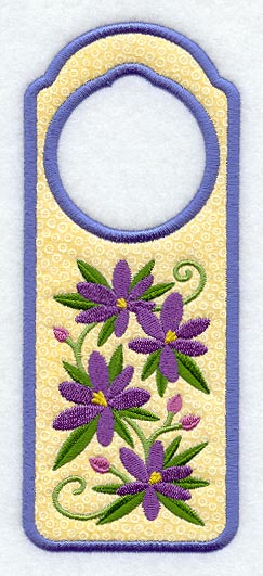 Crocus Door Hanger (In-the-Hoop)