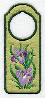 Iris Door Hanger (In-the-Hoop)