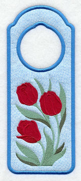 Tulips Door Hanger (In-the-Hoop)