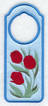 Tulips Door Hanger (In-the-Hoop)