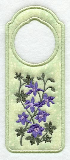 Larkspur Door Hanger (In-the-Hoop)