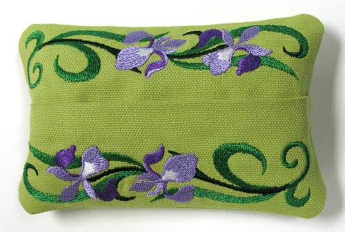 Iris Tissue Holder (In-the-Hoop)