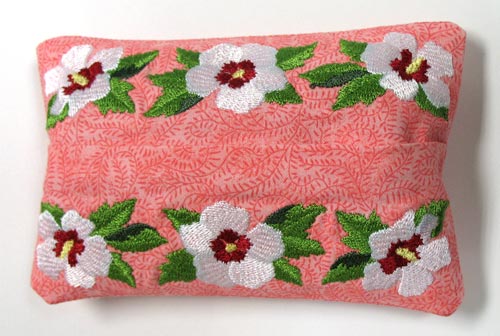 Rose of Sharon Tissue Holder (In-the-Hoop)
