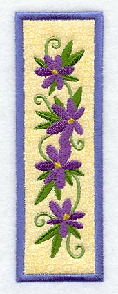 Crocus Bookmark (In-the-Hoop)