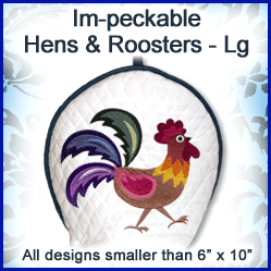 A Im-peck-able Hens & Roosters Design Pack