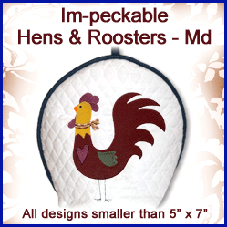 A Im-peck-able Hens & Roosters Design Pack