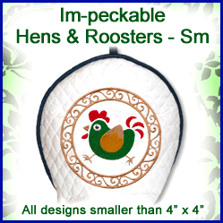 A Im-peck-able Hens & Roosters Design Pack