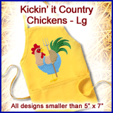 A Kickin' it Country Chickens Design Pack