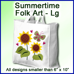 A Summertime Folk Art Design Pack