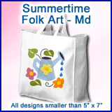A Summertime Folk Art Design Pack