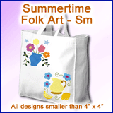 A Summertime Folk Art Design Pack