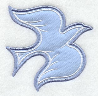 Tranquil Dove (Magnet) (In-the-Hoop)