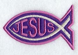 Ichthus (Magnet) (In-the-Hoop)