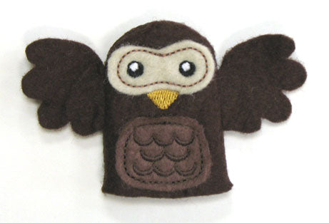 Owl Finger Puppet (In-the-Hoop)
