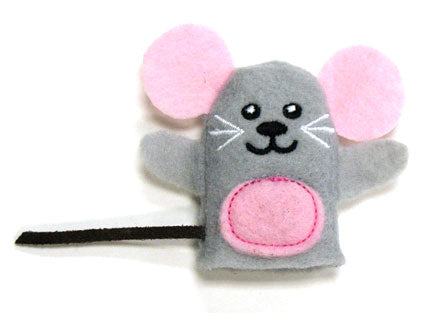 Mouse Finger Puppet (In-the-Hoop)