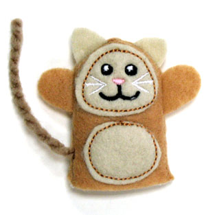 Cat Finger Puppet (In-the-Hoop)