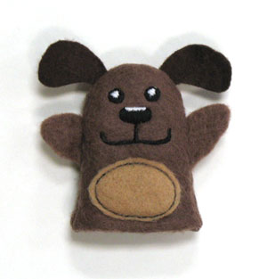 Dog Finger Puppet (In-the-Hoop)