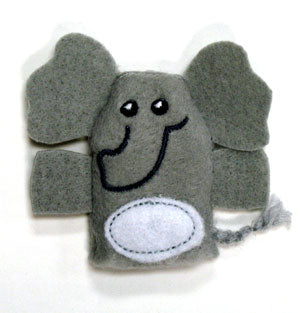 Elephant Finger Puppet (In-the-Hoop)