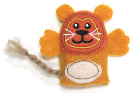 Lion Finger Puppet (In-the-Hoop)
