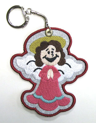 Angel Keychain (In-the-Hoop)