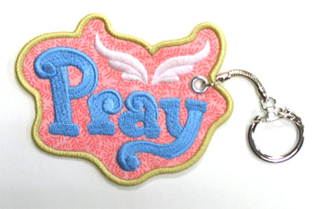 Pray Keychain (In-the-Hoop)