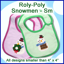A Roly-Poly Snowmen Design Pack