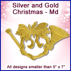 A Silver and Gold Christmas Design Pack