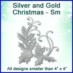 A Silver and Gold Christmas Design Pack