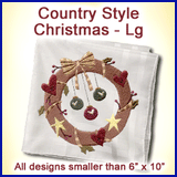 A Country-Style Christmas Design Pack