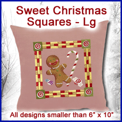 A Sweet Christmas Squares Design Pack
