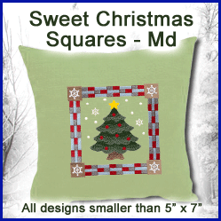 A Sweet Christmas Squares Design Pack