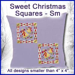 A Sweet Christmas Squares Design Pack