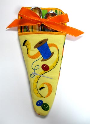 Sewing Supplies Scissors Case - Lg (In-the-Hoop)