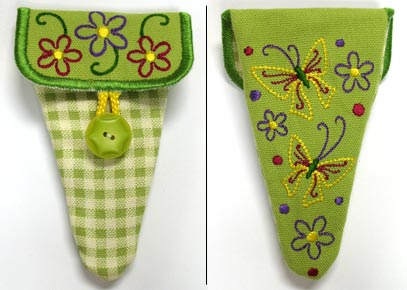 Butterfly Scissors Case - Lg (In-the-Hoop)