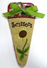 Sunflower Scissors Case - Lg (In-the-Hoop)