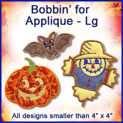 A Bobbin' for Applique Design Pack
